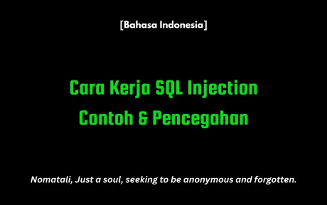 cara kerja sql injection