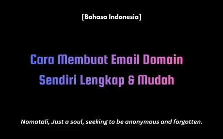 Cara Membuat Email Domain Sendiri