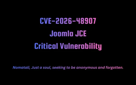 CVE-2026-48907 Joomla JCE