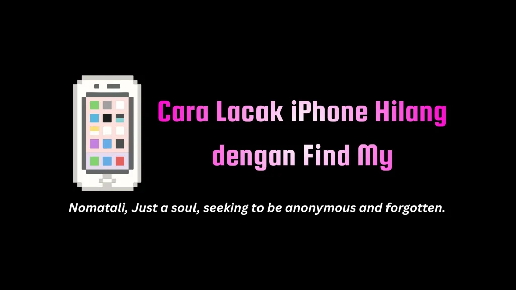 cara lacak iphone hilang