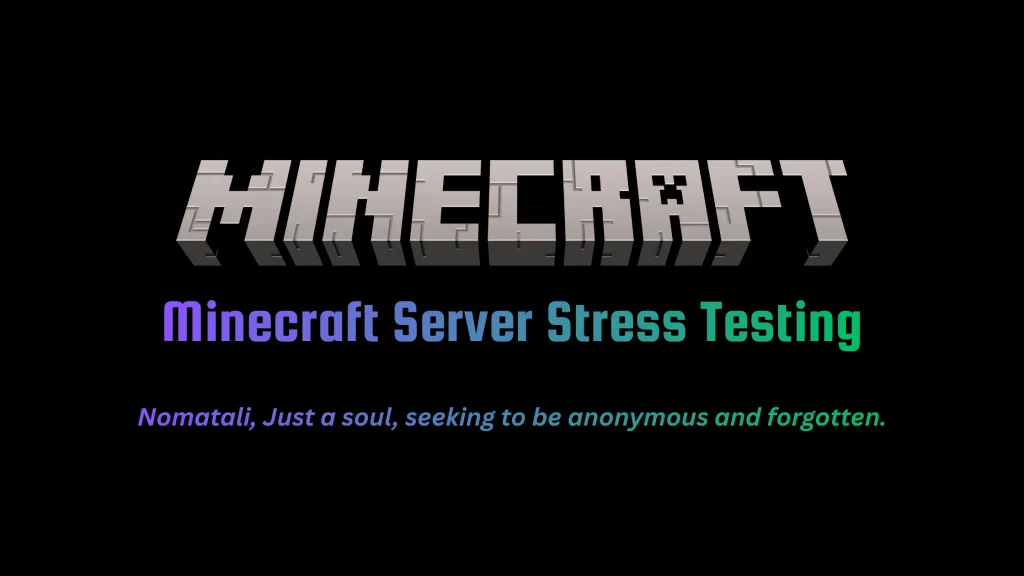 Minecraft Server Stress Testing
