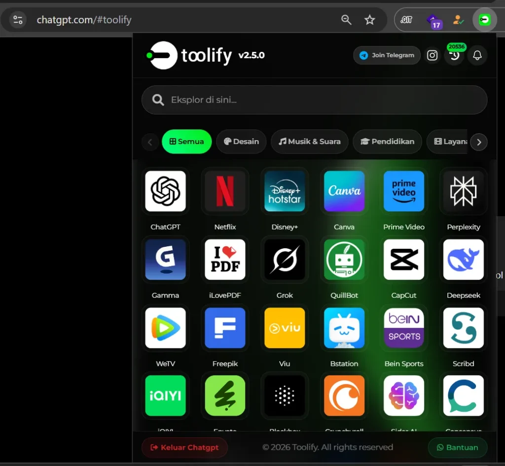 Toolify aplikasi premium murah