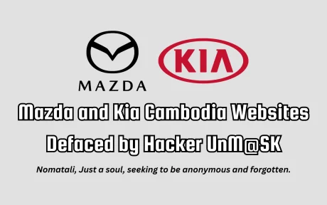 mazda and kia cambodia hacked